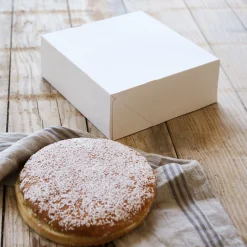 alinea Ustensile Pour Pâtisserie*Boîte pâtissière L26xl26xH10cm - Blanc