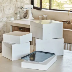 alinea Ustensile Pour Pâtisserie*Boîte pâtissière L30,4xl30,4xH20cm - Blanc