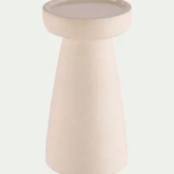 alinea Bougeoir*Bougeoir en grès D11,5xH22cm - beige