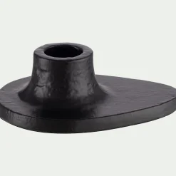 alinea Bougeoir*Bougeoir ovale en fonte d'aluminium H3,5cm - noir