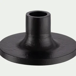 alinea Bougeoir*Bougeoir rond en fonte d'aluminium D10cm - Noir