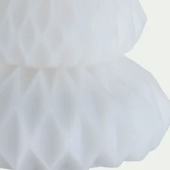 alinea Décoration De La Table De Noël|Petit Sapin De Noël*Bougie à LED forme sapin H13,5cm - Blanc