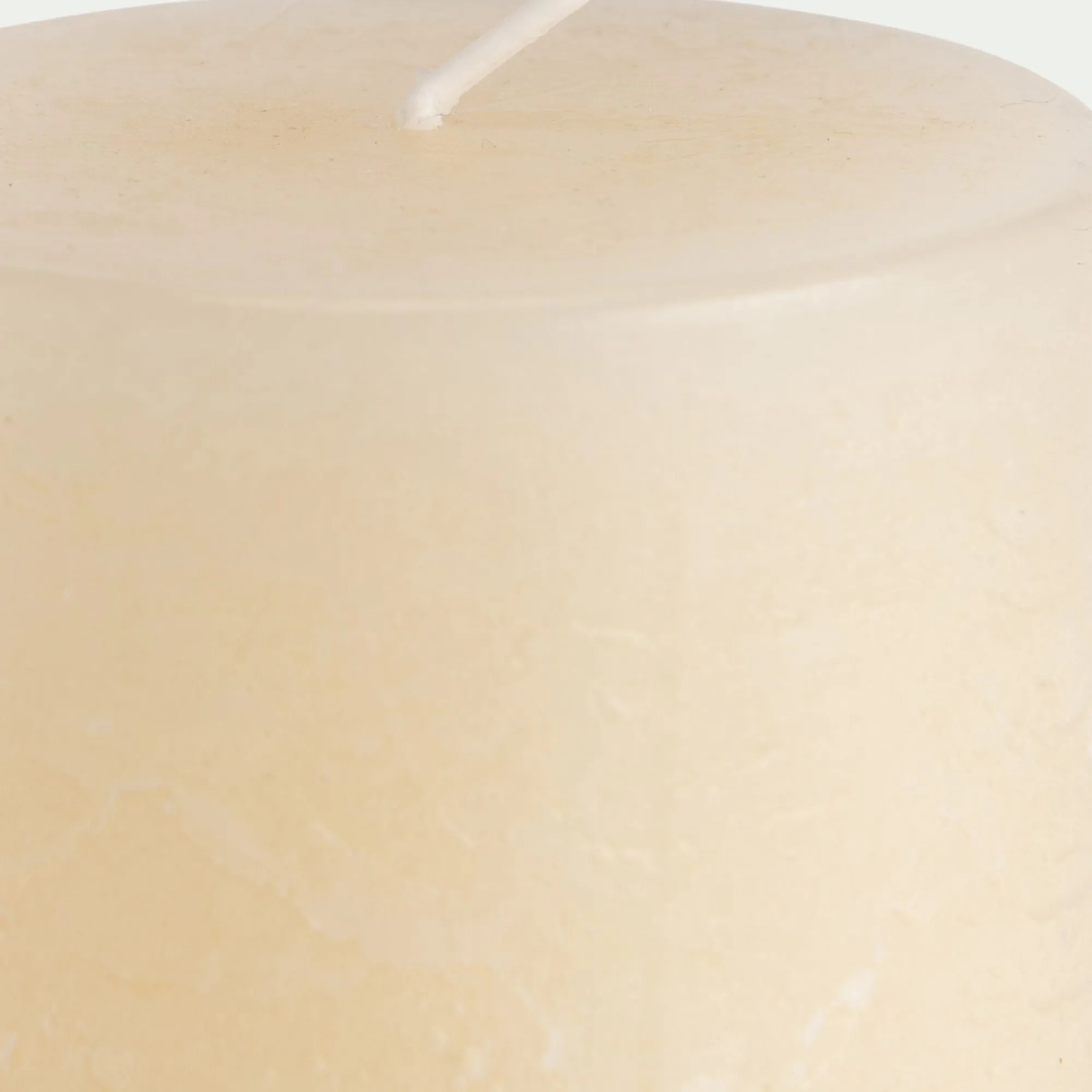 alinea Bougie*Bougie cylindrique - H10cm Blanc
