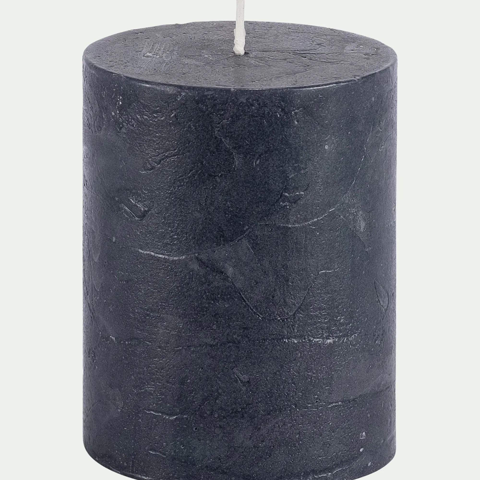 alinea Bougie*Bougie cylindrique - H10cm Bleu