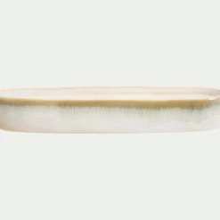 alinea Bougie*Bougie en céramique ovale - Beige