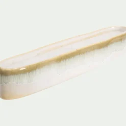 alinea Bougie*Bougie en céramique ovale - Beige