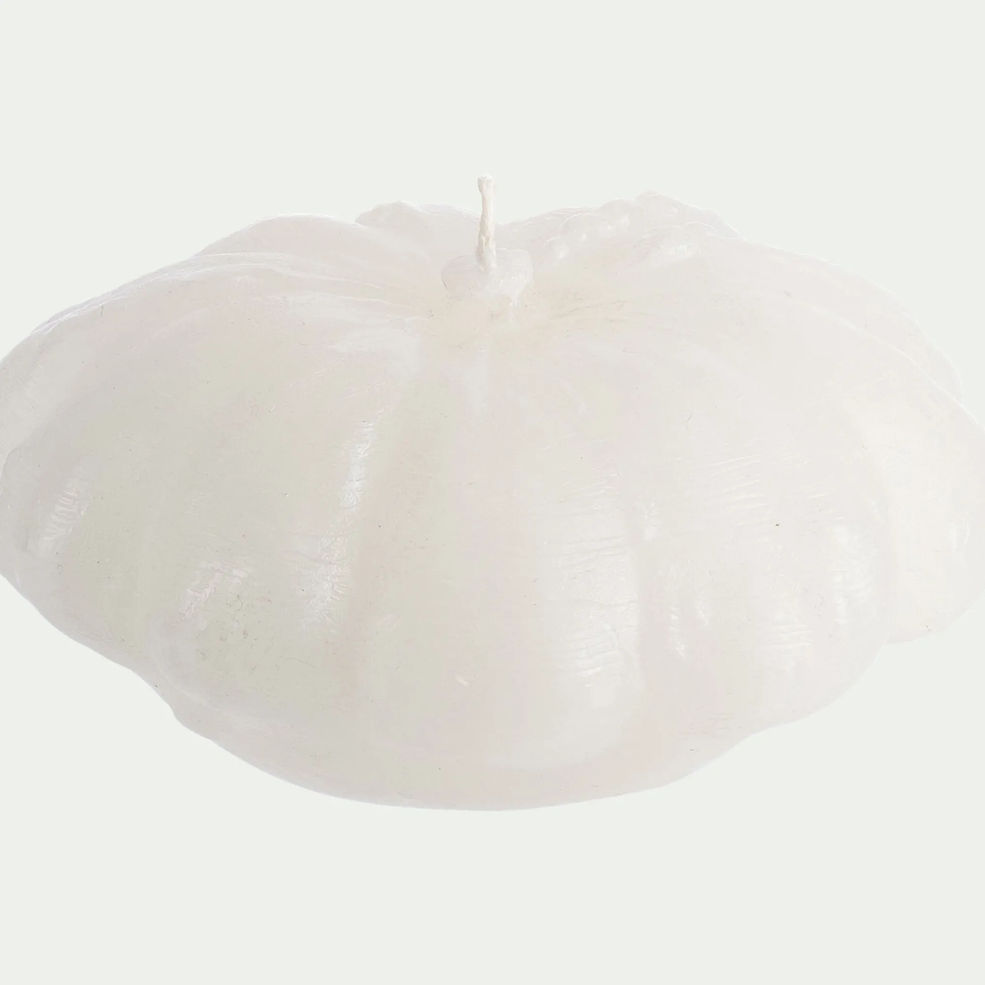 alinea Bougie*Bougie fleur D14,5cm - Blanc