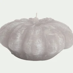 alinea Bougie*Bougie fleur D14,5cm - gris
