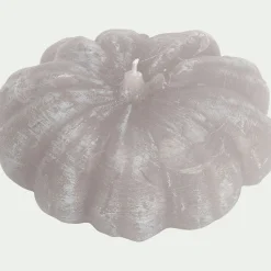 alinea Bougie*Bougie fleur D14,5cm - gris