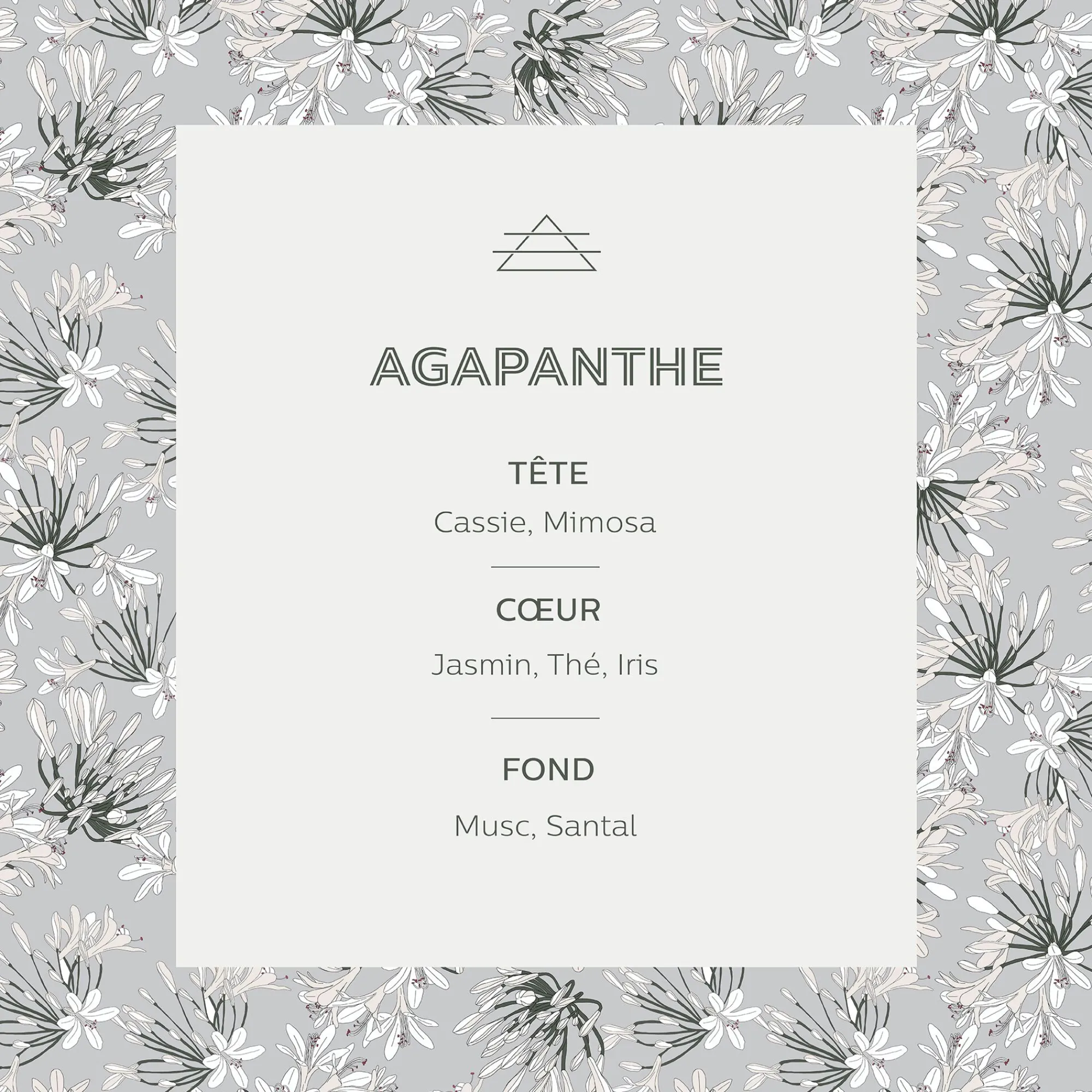 alinea Bougie*Bougie parfumée senteur Agapanthe 160g