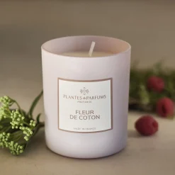 alinea Bougie*Bougie parfumée senteur Fleur de Coton 180g