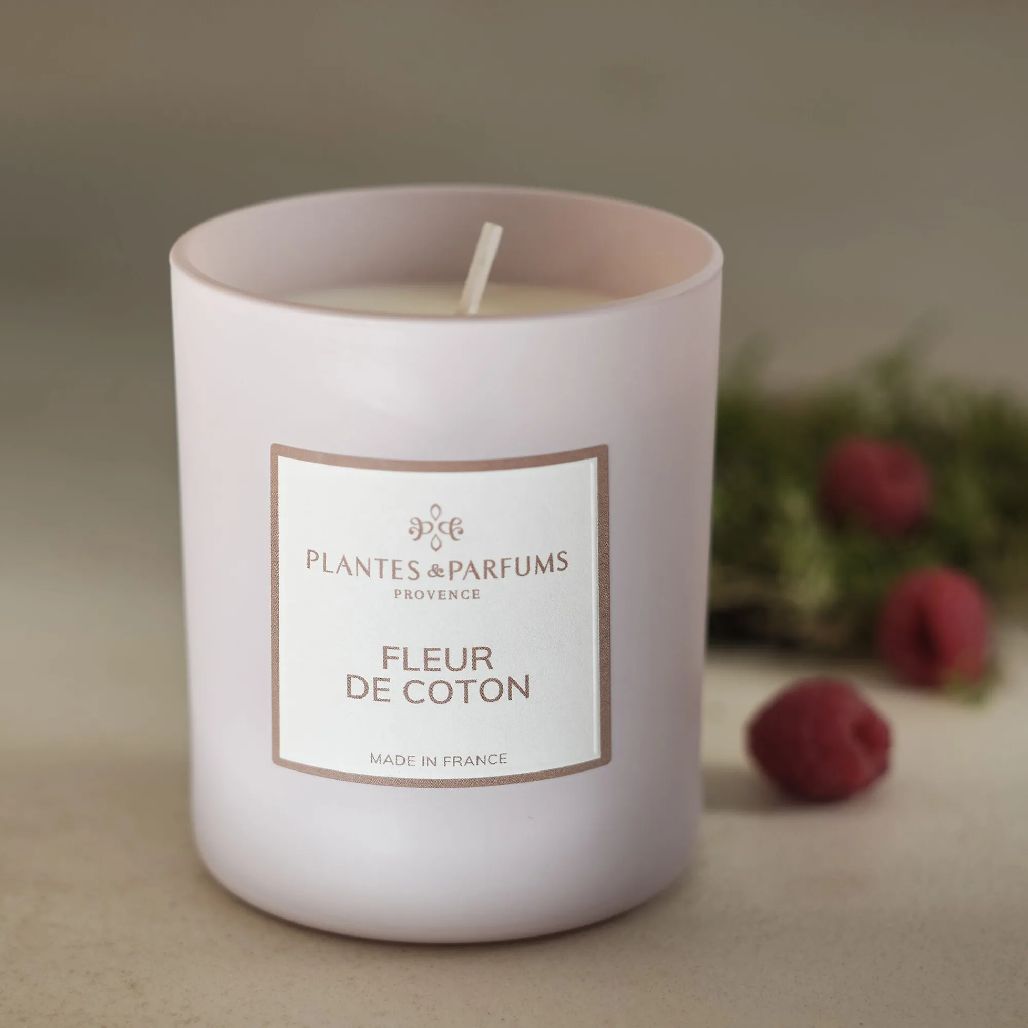 alinea Bougie*Bougie parfumée senteur Fleur de Coton 180g