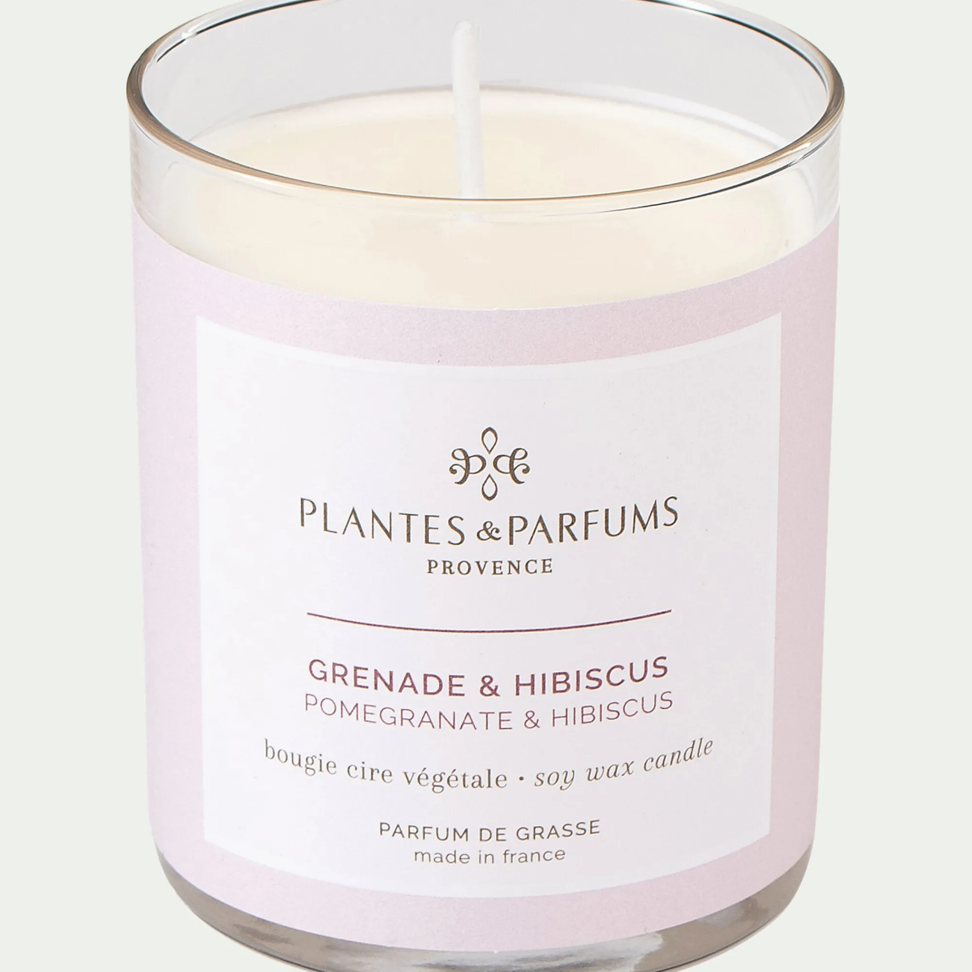 alinea Bougie*Bougie parfumée senteur Grenade Hibiscus 180g