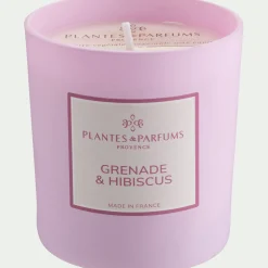 alinea Bougie*Bougie parfumée senteur Grenade Hibiscus 180g