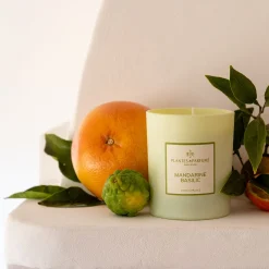 alinea Bougie*Bougie parfumée senteur mandarine et basilic 180g