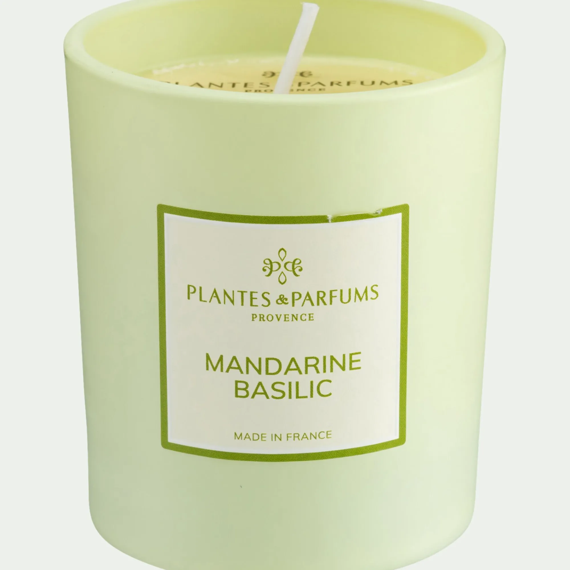 alinea Bougie*Bougie parfumée senteur mandarine et basilic 180g