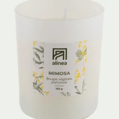 alinea Bougie*Bougie parfumée senteur mimosa 160g