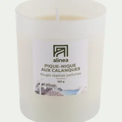 alinea Bougie*Bougie parfumée senteur pique nique Calanques 160g