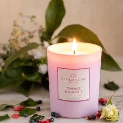 alinea Bougie*Bougie parfumée senteur Pivoine Muguet 180g