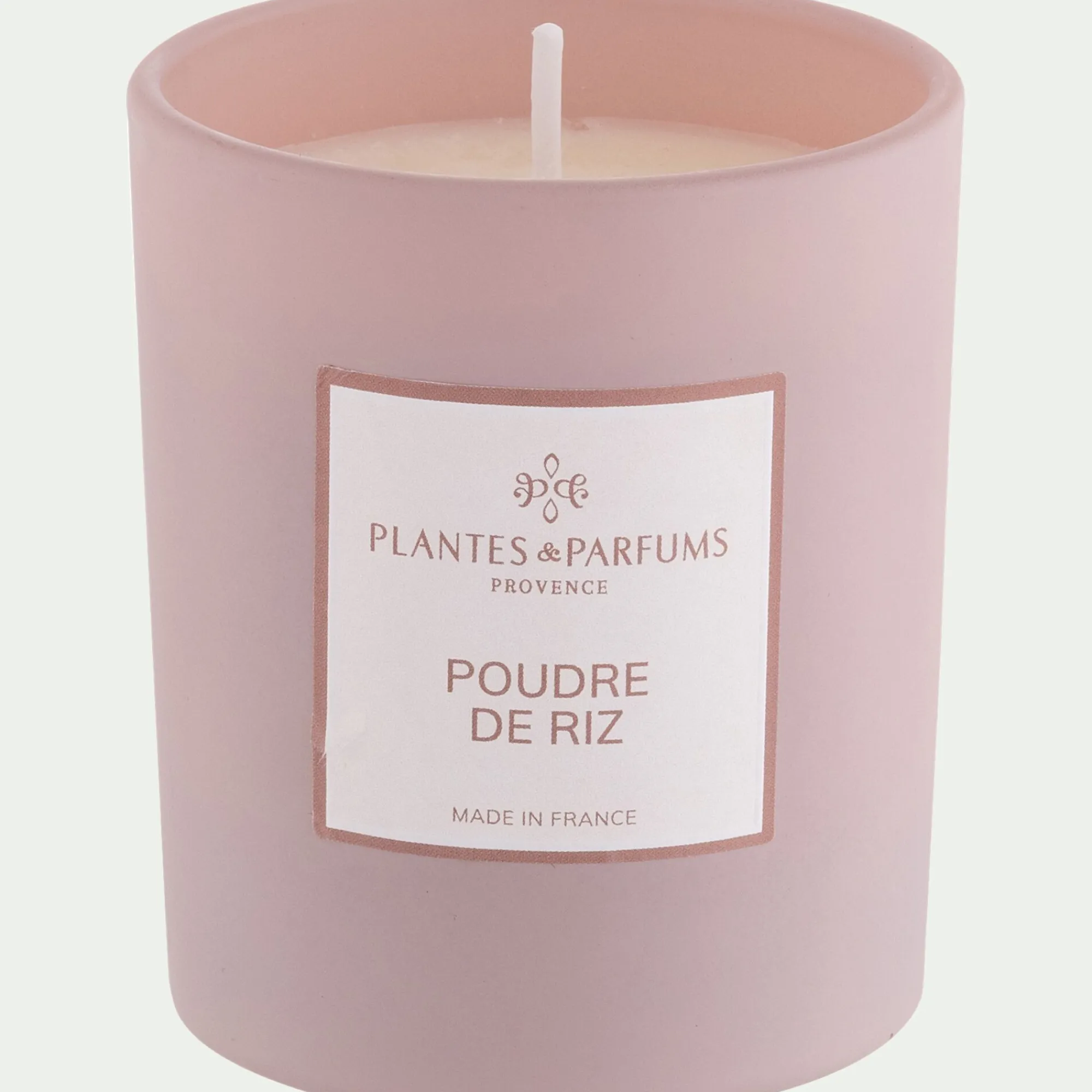 alinea Bougie*Bougie parfumée senteur poudre de riz 180g