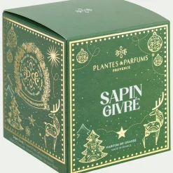alinea Bougie*Bougie parfumée senteur Sapin Givré 180g Doré