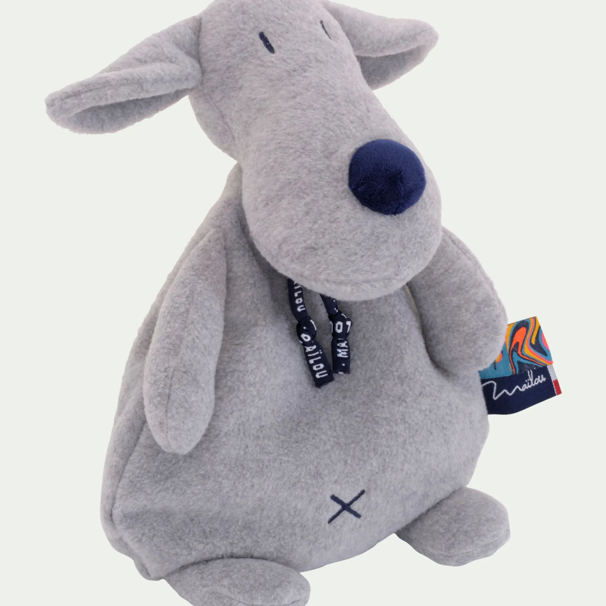 alinea Matelas Enfant|Peluche*Bouillote les pops bebel le mouton - gris H30cm