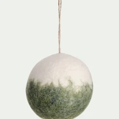 alinea Boule De Noël*Boule de Noël en laine D9cm (couleur aléatoire)