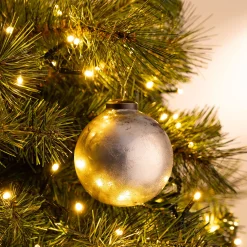 alinea Boule De Noël*Boule de Noël en verre D8cm - Doré