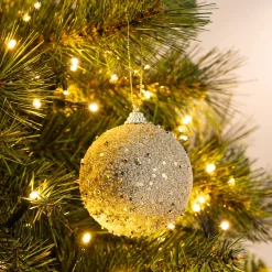 alinea Boule De Noël*Boule de Noël perlée D8cm - Doré