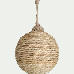 alinea Boule De Noël*Boule de Noël tressée en plastique recyclé D10cm - Naturel