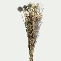 alinea Fleurs Séchées|Décoration De La Table De Noël*Bouquet de fleurs séchées 35cm - Bleu