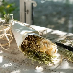 alinea Fleurs Séchées|Décoration De La Table De Noël*Bouquet de fleurs séchées H55cm - Naturel