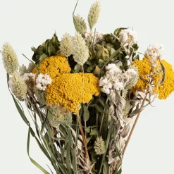 alinea Fleurs Séchées*Bouquet de fleurs séchés H55cm - jaune
