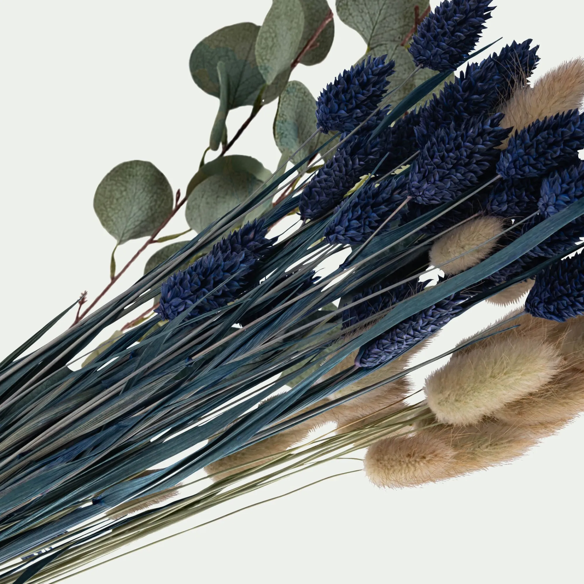 alinea Fleurs Séchées*Bouquet de plusieurs fleurs séchées 50cm - Bleu