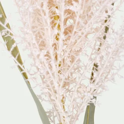 alinea Plante Artificielle|Décoration De La Table De Noël*Branchage de Noël artificiel de pampa H114cm - Blanc