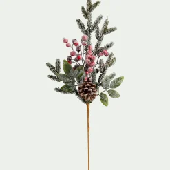alinea Plante Artificielle|Décoration De La Table De Noël*Branchage de Noël artificiel de pin H50cm - Vert
