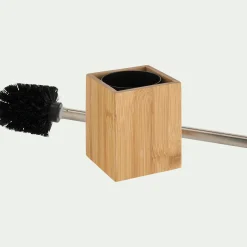 alinea Accessoire Wc*Brosse et porte-brosse wc en bambou - Naturel