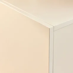 alinea Buffet De Salle À Manger|Buffet*Buffet bas 4 portes en bois - Beige