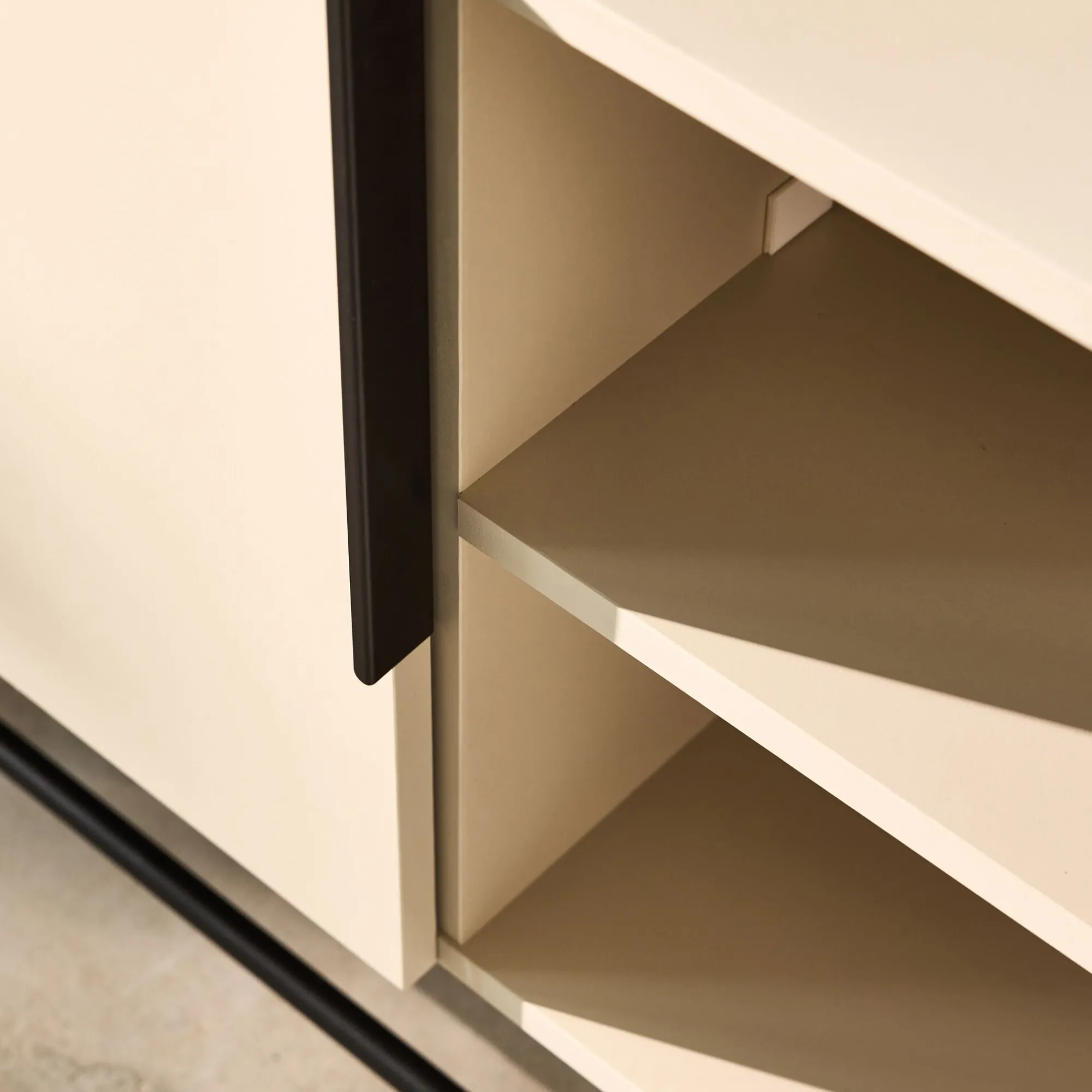 alinea Buffet De Salle À Manger|Buffet*Buffet bas 4 portes en bois - Beige