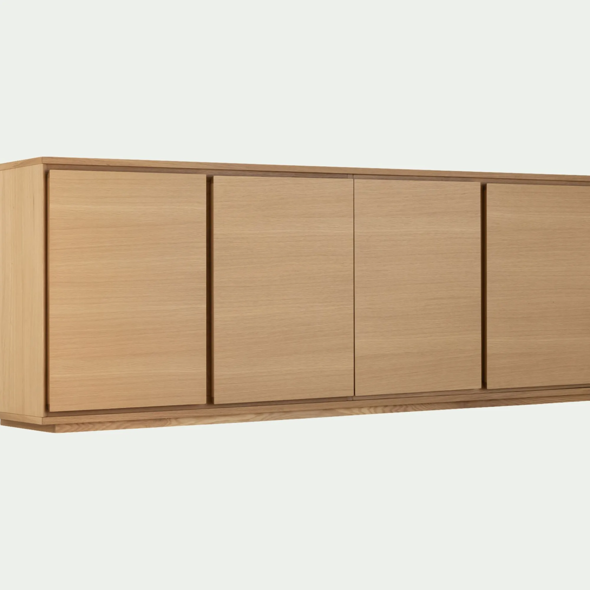 alinea Buffet De Salle À Manger|Buffet*Buffet bas en bois 4 portes - naturel Bois clair