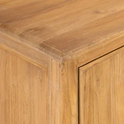 alinea Buffet De Salle À Manger|Buffet*Buffet bas en teck recyclé - Bois clair