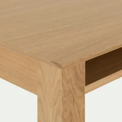 alinea Bureau*Bureau avec tiroir en bois L140cm - Bois clair