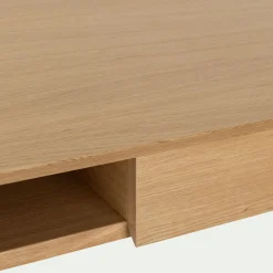 alinea Bureau*Bureau avec tiroir en bois L140cm - Bois clair