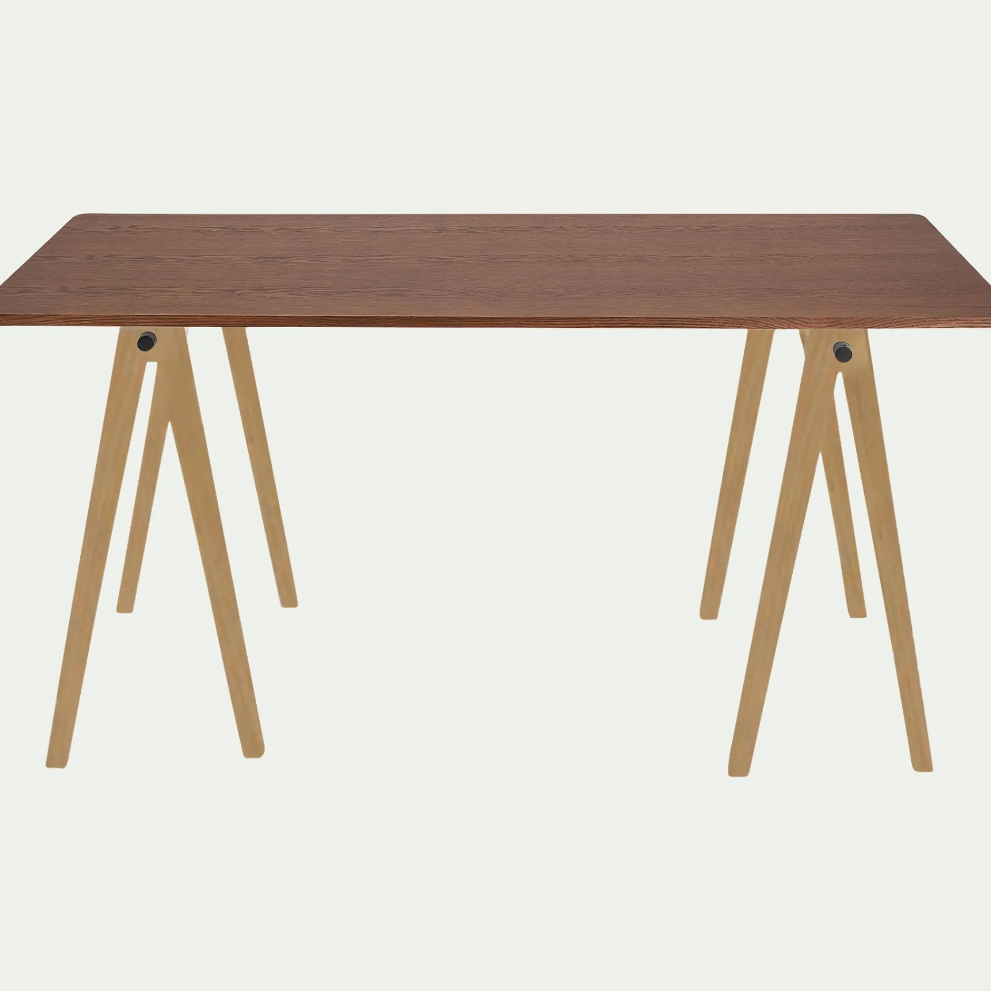 alinea Bureau*Bureau en bois - naturel Bois foncé