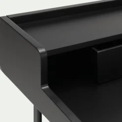 alinea Bureau*Bureau en bois L120cm - Noir