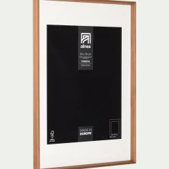 alinea Cadre Photo*Cadre en bois de noyer 50x70cm - Naturel