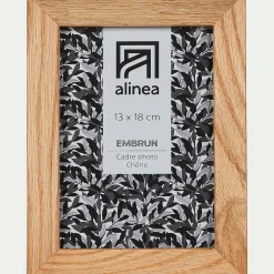 alinea Cadre Photo*Cadre photo en chêne - 13x18 cm Bois clair