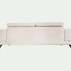 alinea Canapé 4 Places*Canapé 4 places avance recule en tissu doux - Beige