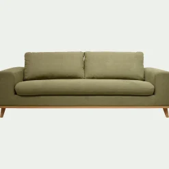 alinea Canapé 4 Places*Canapé 4 places conible en tissu Cosmo - kaki Vert