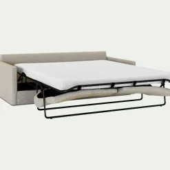 alinea Canapé 4 Places*Canapé 4 places convertible en tissu - alpilles Beige